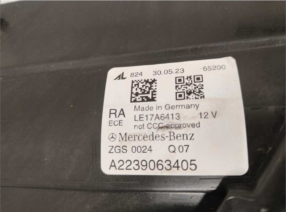 Фари Mercedes S CLASS W223 LIFTING Комплект ПРАВА ЛІВА A2139063305
