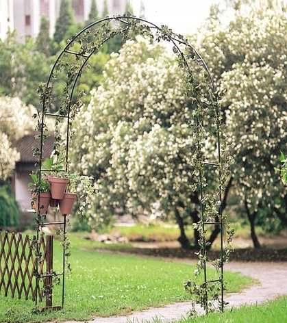 Pergola ogrodowa ŁUK KWIATOWY METALOWY 2,4m super jakość