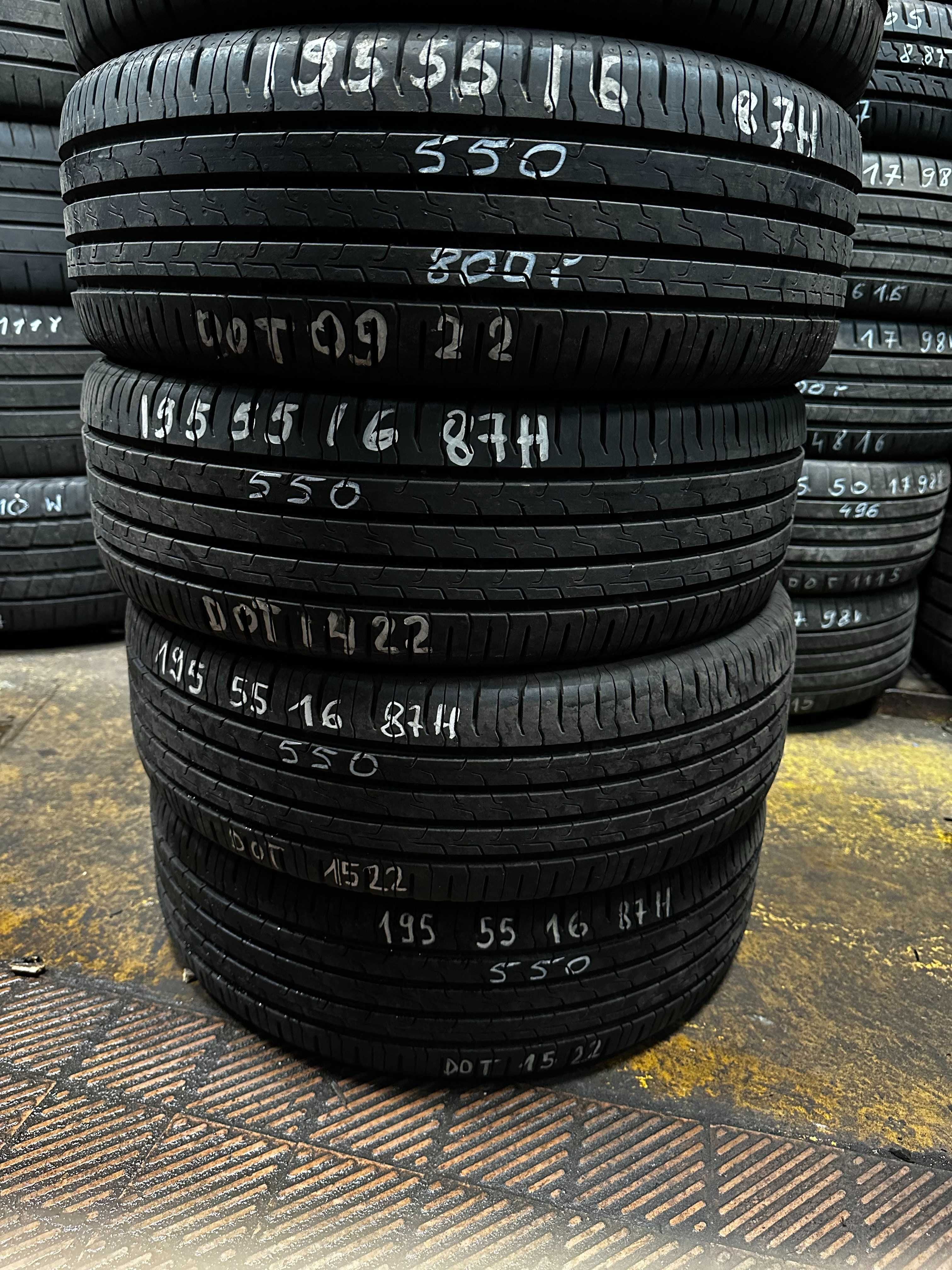 (550L) 195/55R16 87H Continental EcoContact 6