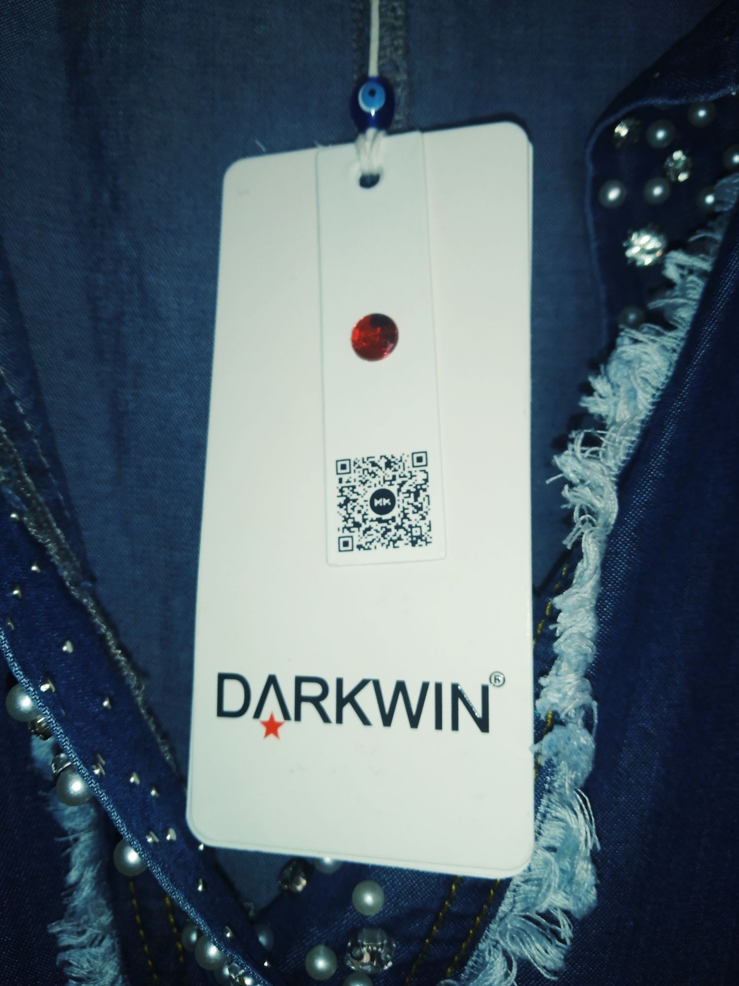 Платье джинсовое летнее Darkwin. Турция