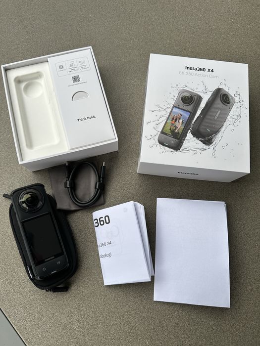 Insta360 X4 - full set z 2025