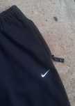Нові Спортивні Чорні Штани Nike Solo Swoosh Beggy Cotton Vintage Style