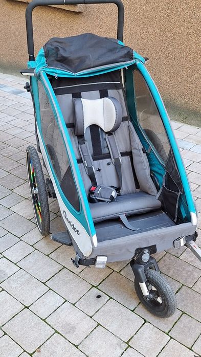 Przyczepka rowerowa Queridoo sportex 1