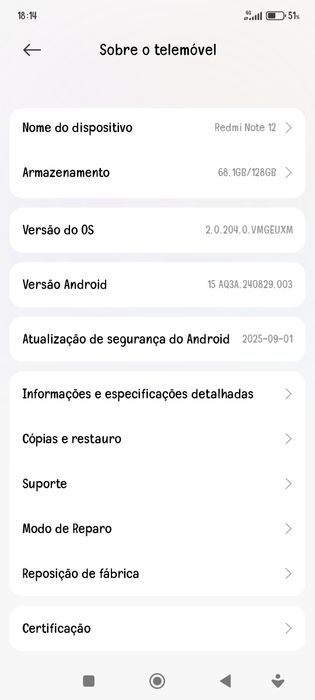 Xiaomi redmi note 12