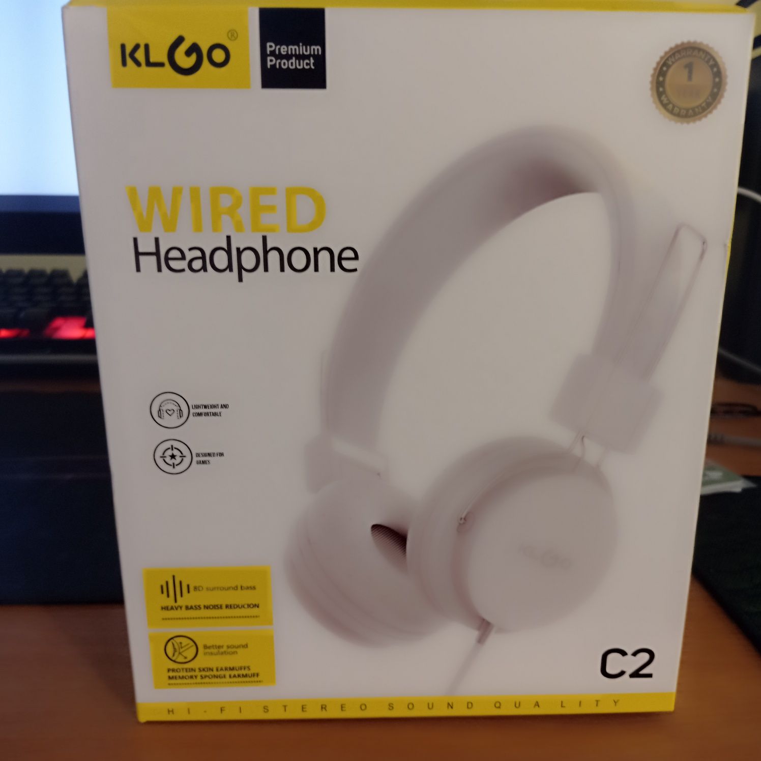 Наушники Klgo C2