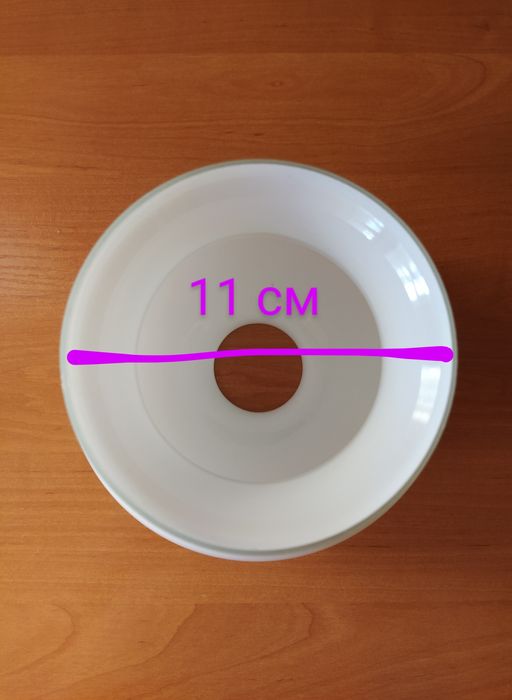 Абажур для люстры, светильника. Стеклянный плафон для подвесной лампы