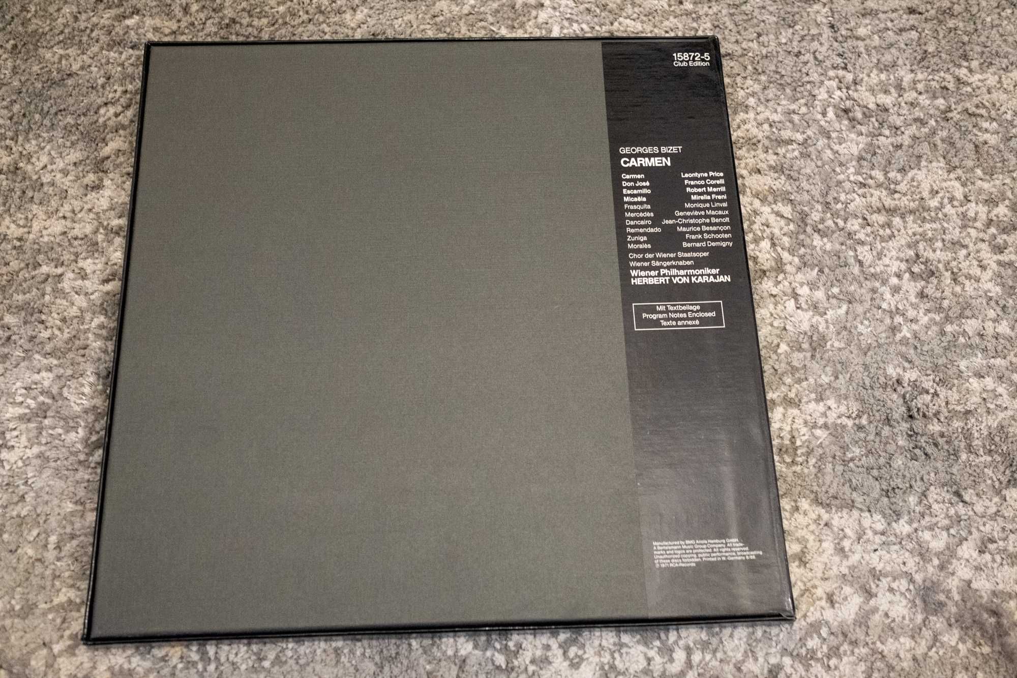 Winyl Carmen Bizet RCA Red Seal - 3LP BOX