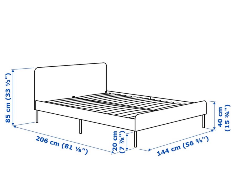 Cama de casal + colchão