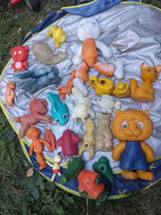 Пластмассовые игрушки СССР