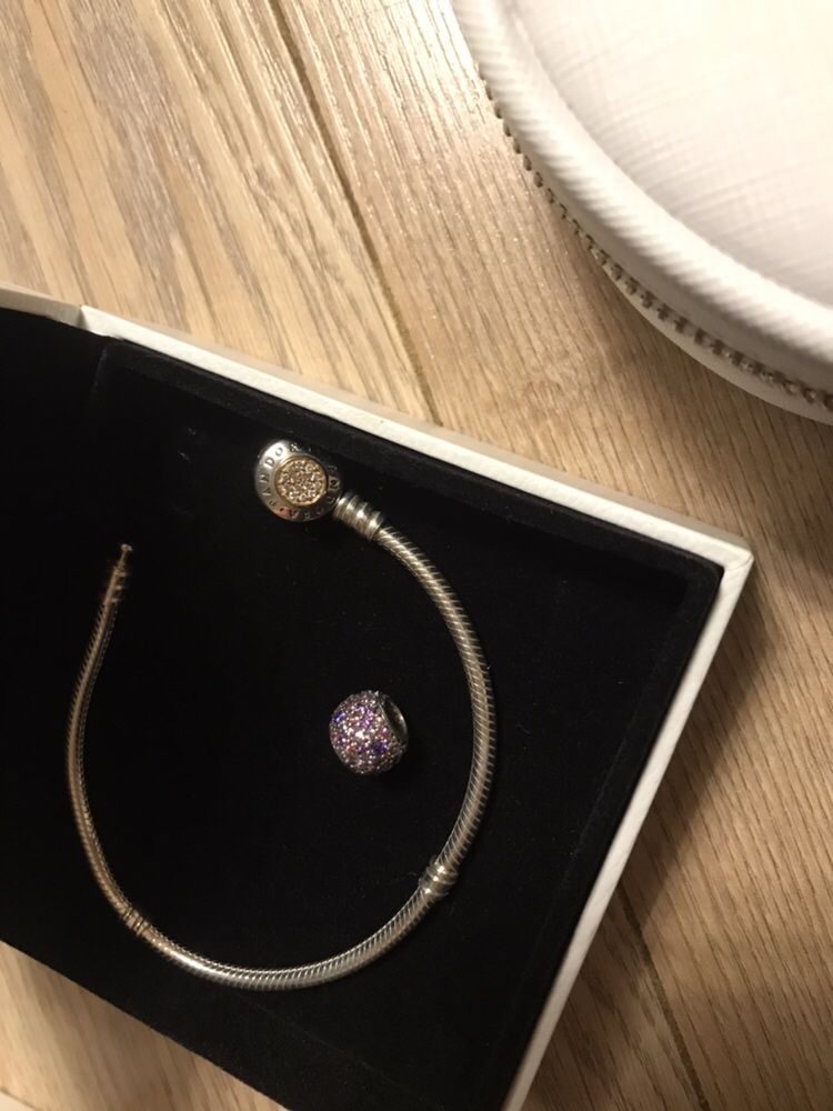 Pandora charms stoper szkatułka