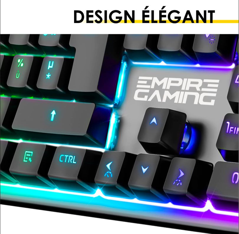 optimum way empire gaming - clavier gaming rf-k308