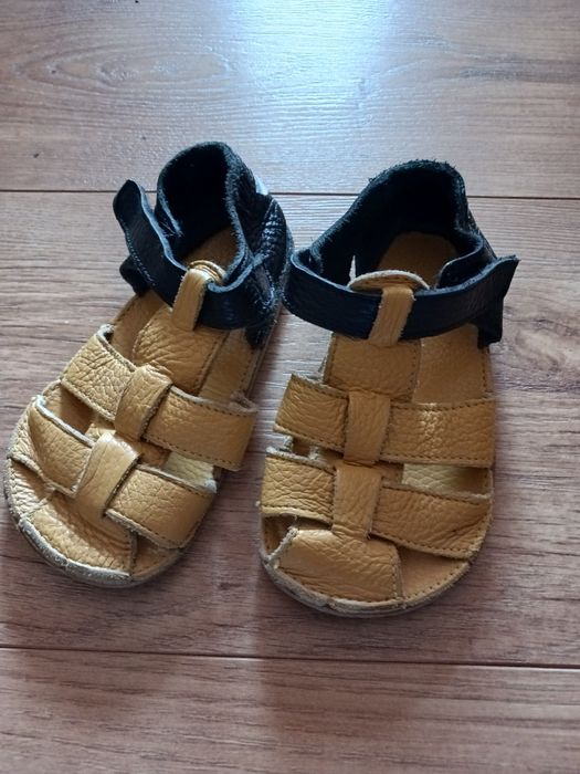 Sandałki barefoot skórzane BabyaBare r.24