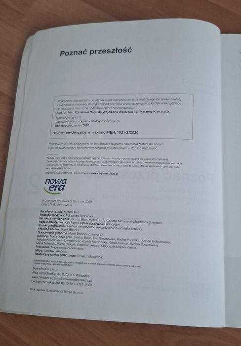 Poznać przeszłość 2 Historia dla liceum i technikum Zakres podstawowy
