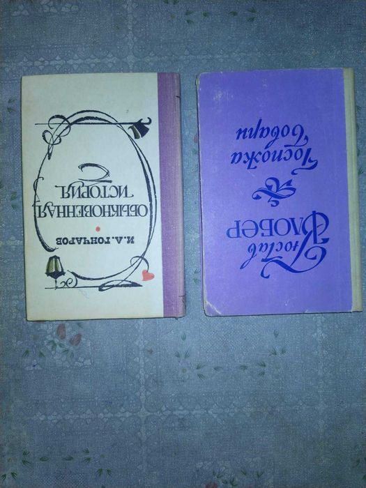 Книги  Госпожа Бовари + Обыкновенная история 2шт вместе