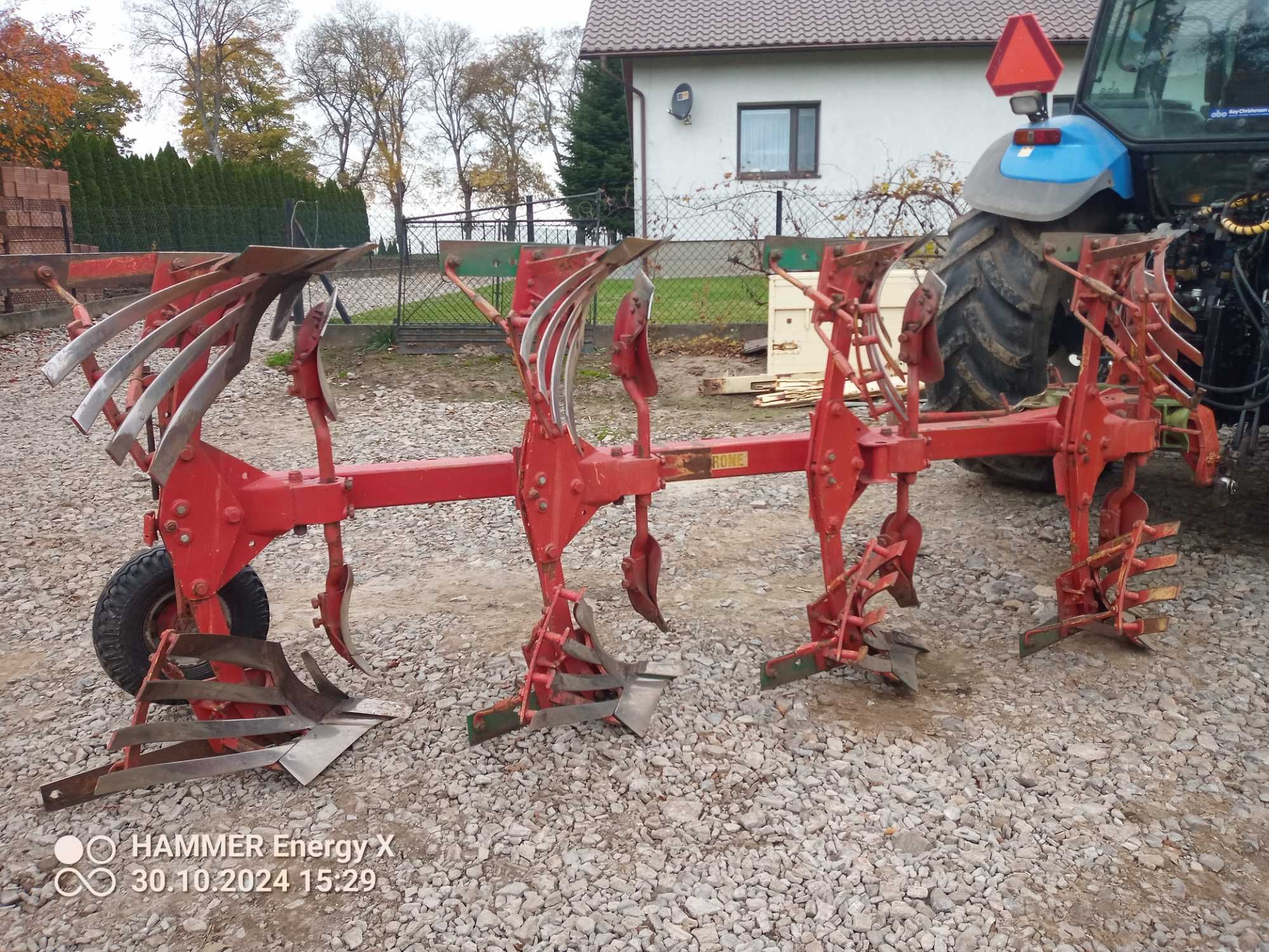Pług Krone Mustang 120/4  ażurowy, obrotowy (pottinger, kuhn, lemken)