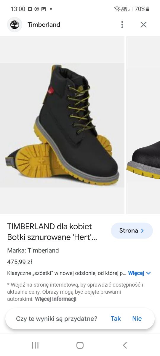 Timberland buty botki r. 39