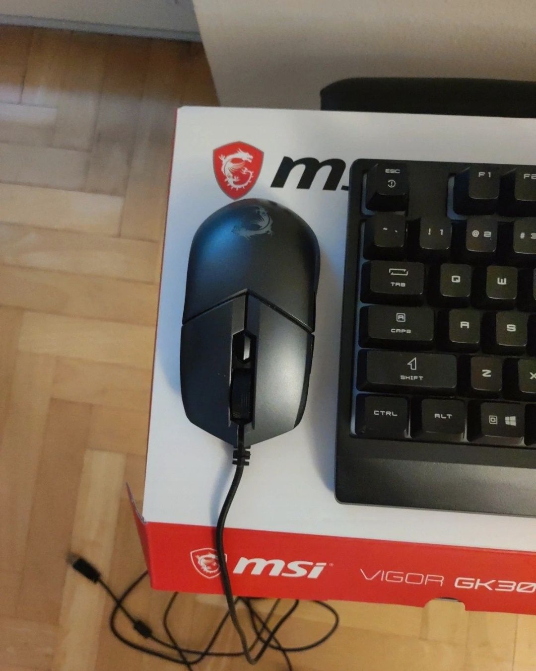 Klawiatura plus mysz MSi vigor go 30 combo