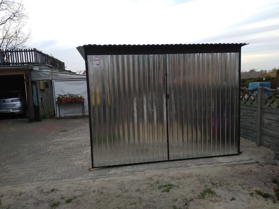 Garaż 3x5 ocynkowany