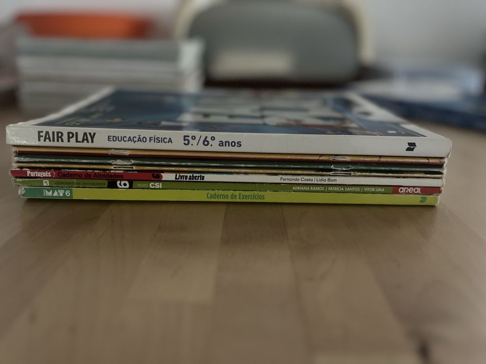 Pack de Manuais e Caderno de atividades 6° ano