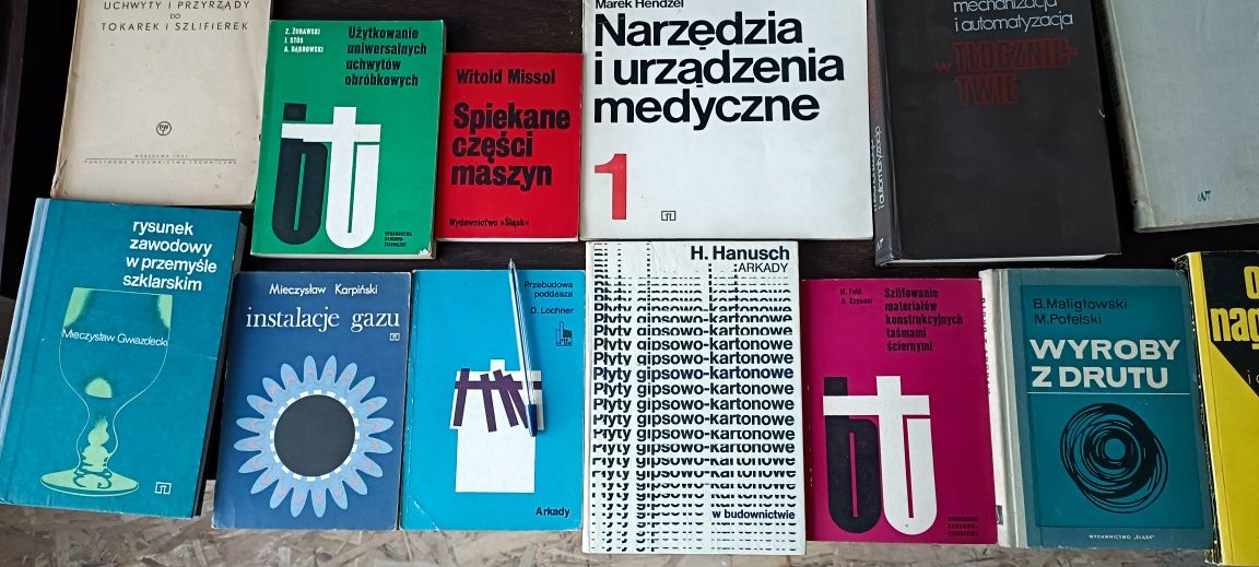 Książki techniczno naukowe