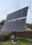 Solar tracker traker pv fotowoltaiczny 2 osie 3KW 60% więcej uzysku
