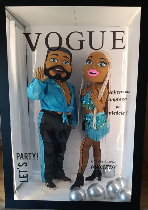 Żywe maskotki / fotobox