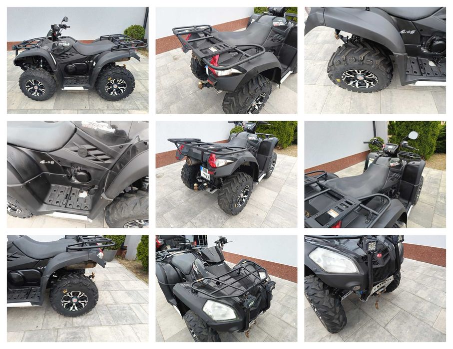 Kymco MXU 500 IRS 4x4, 2013 r. DOKUMENTY, transport, raty!