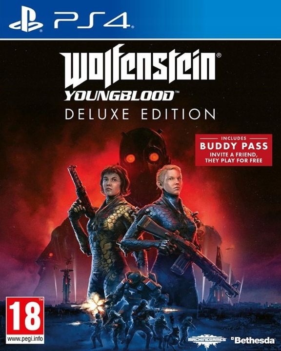 PS4 Wolfenstein Youngblood Deluxe Ed Nowa