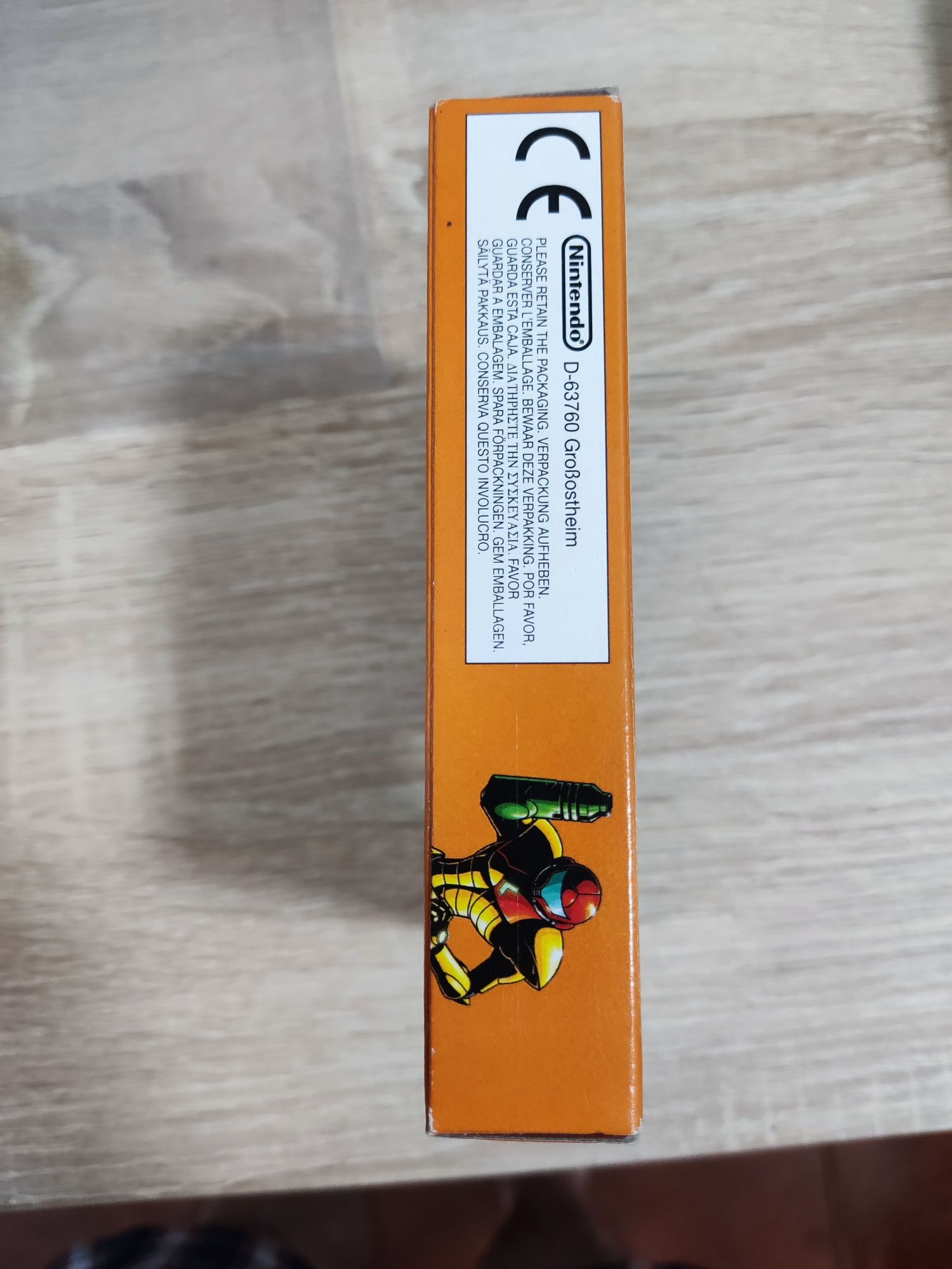 Metroid zero misson completo na caixa game Boy advance