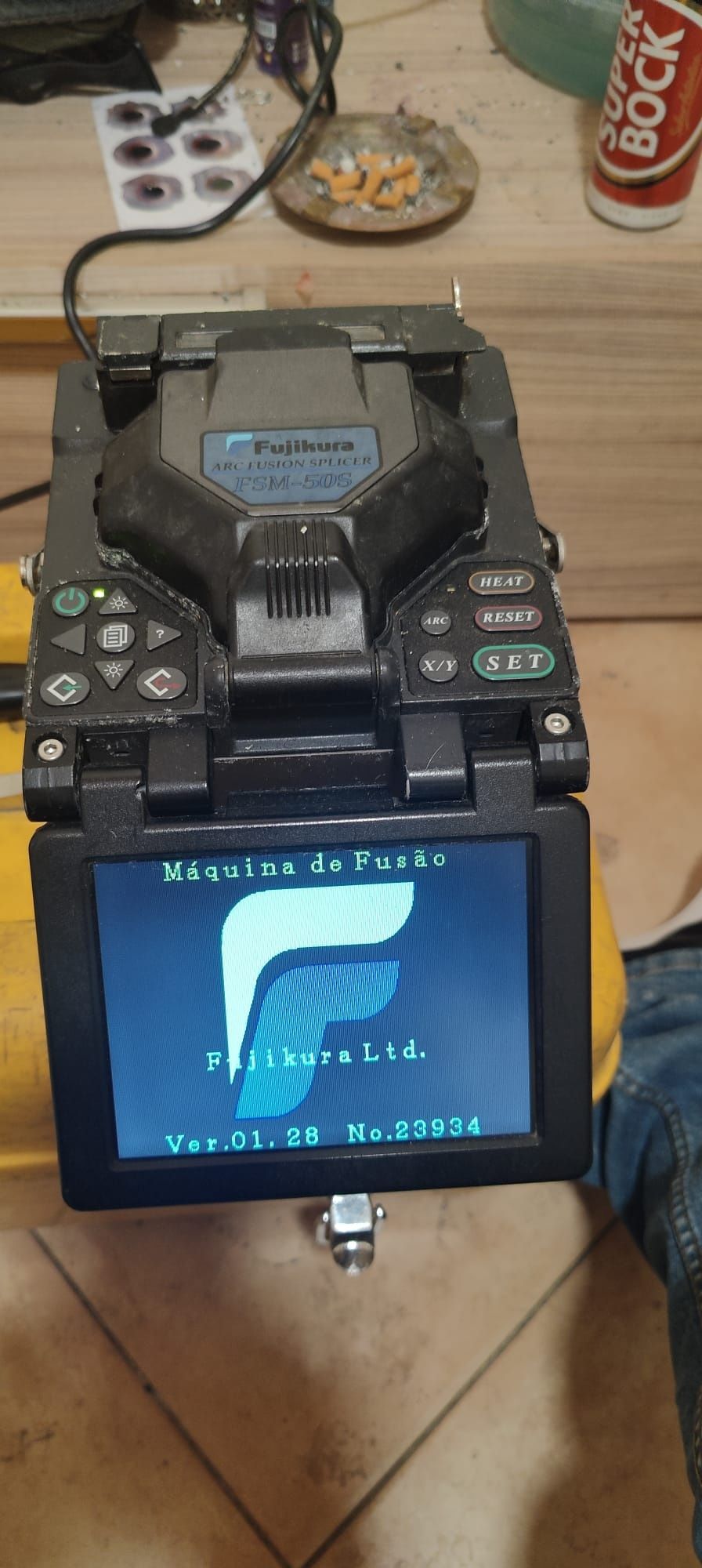 Máquina de Fusão Fibra Óptica Fujikura S50