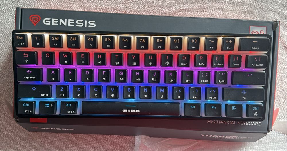 Klawiatura mechaniczna Genesis Thor 660 Black