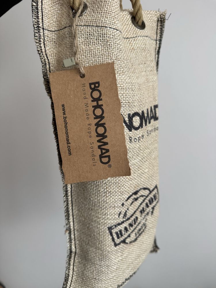 Sandały Bohonomad Rope Sandal Liliowe 36 - model Bodrum