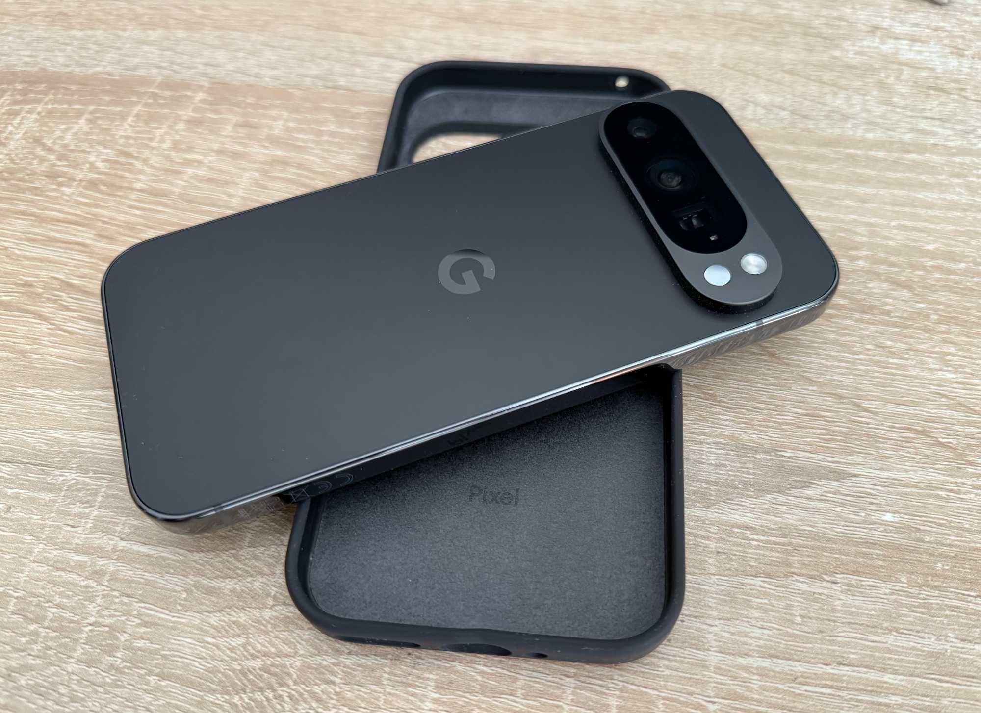 Google Pixel 9 Pro Obsidiana 256 GB novo, capa, película e garantia