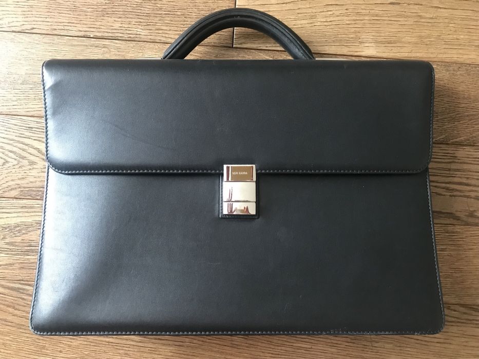 Кожаный шкіряний портфель, сумка Neri Karra