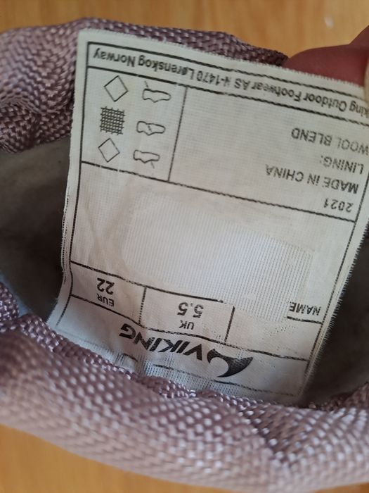 Buty zimowe z wełną Viking Extreme Warm do -20C