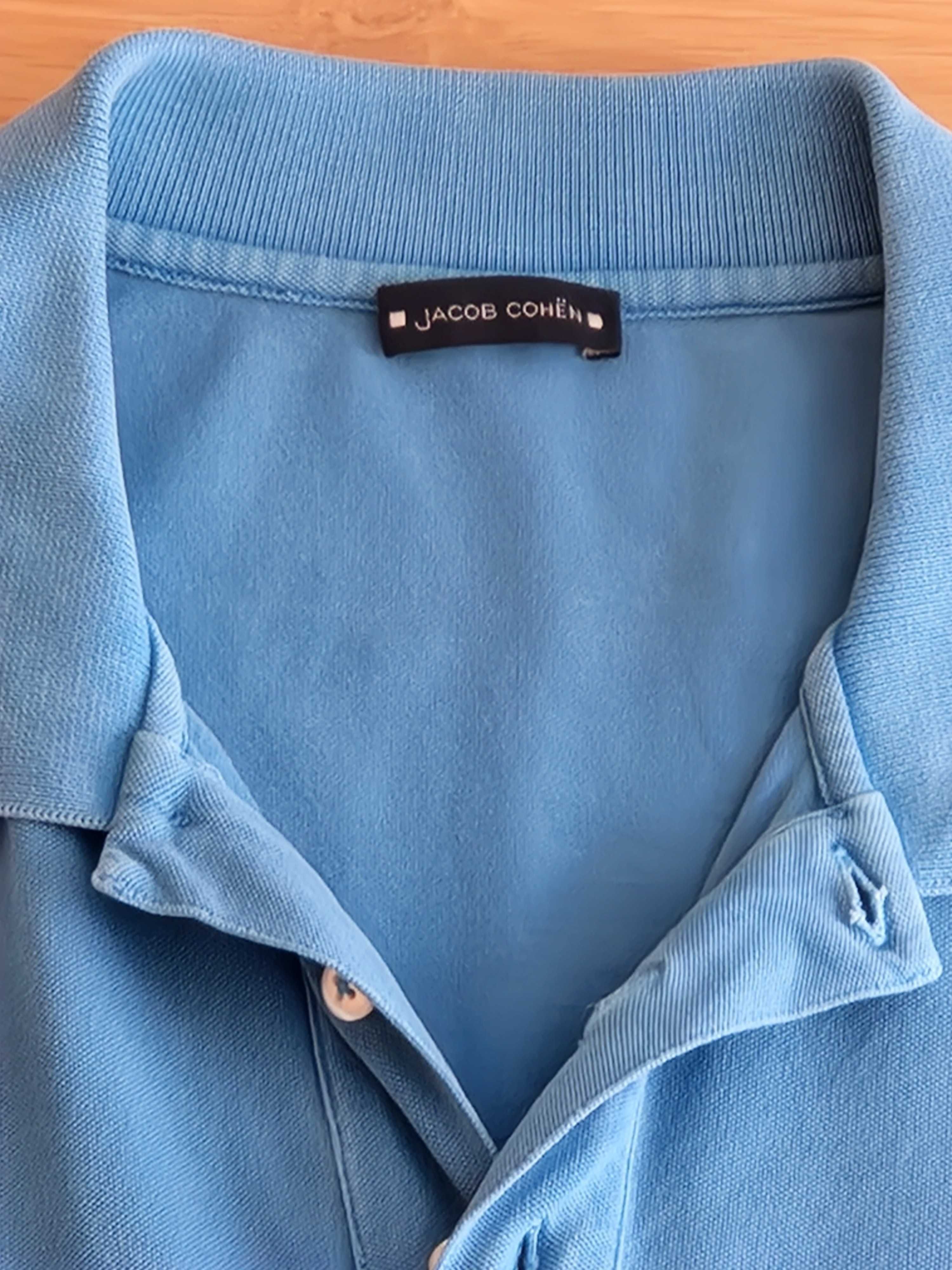 Polo Azul Jacob Cohën (Tamanho L)