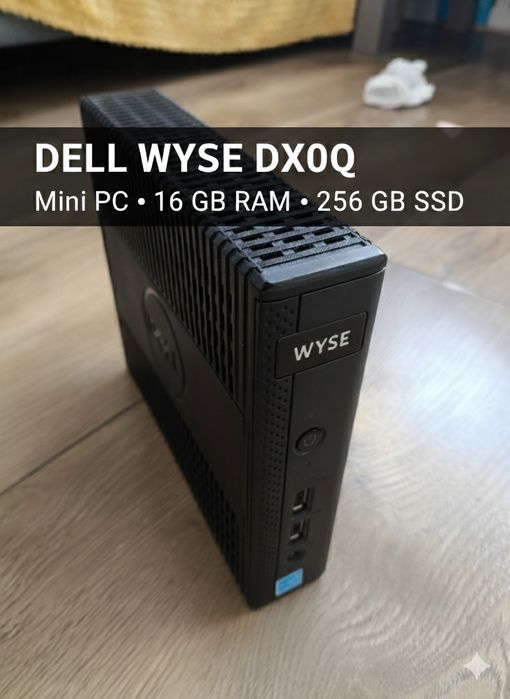 Dell Wyse DX0Q – Mini PC, AMD GX-415GA, 16 GB RAM, SSD 256 GB, cichy