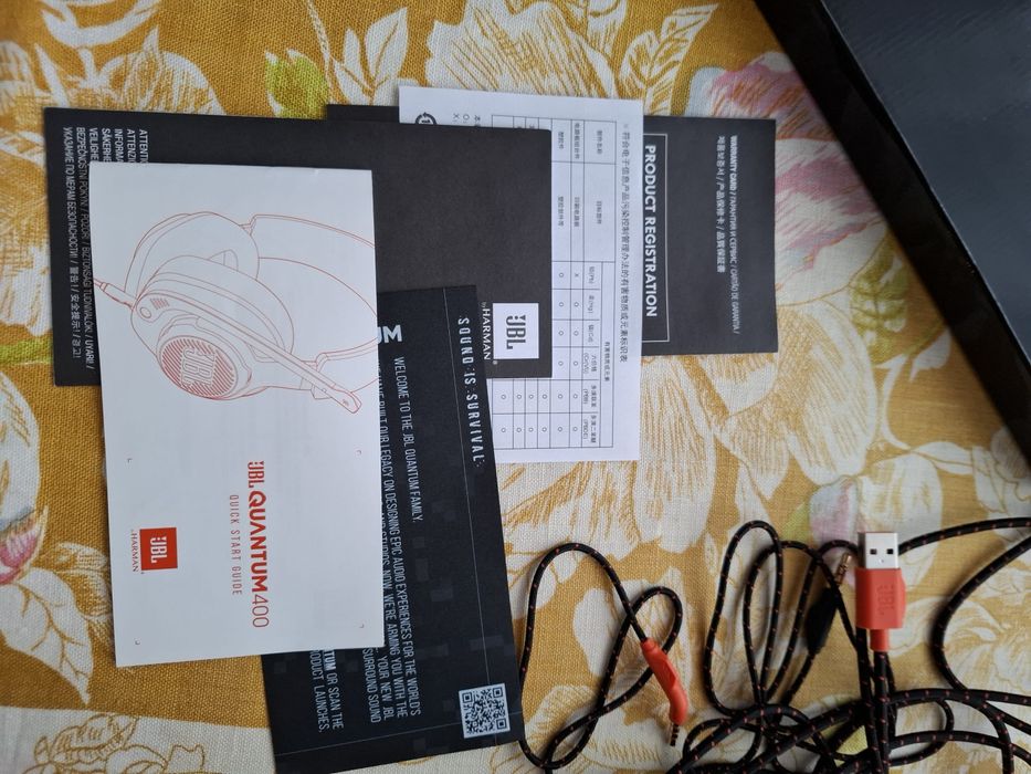 Słuchawki JBL Quantum 400 JAK NOWE kupione 25.11.2025
JBL Quantum 40