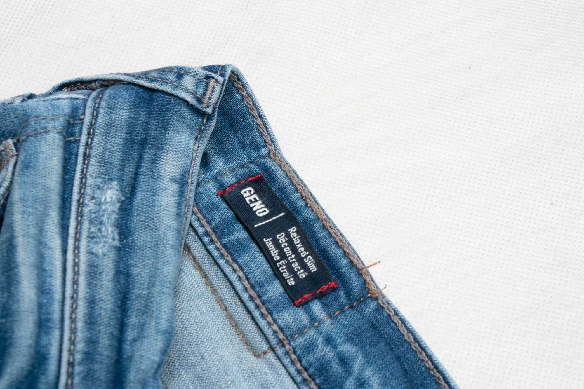 Spodnie jeansowe True Religion Geno Biker 29us niski stan