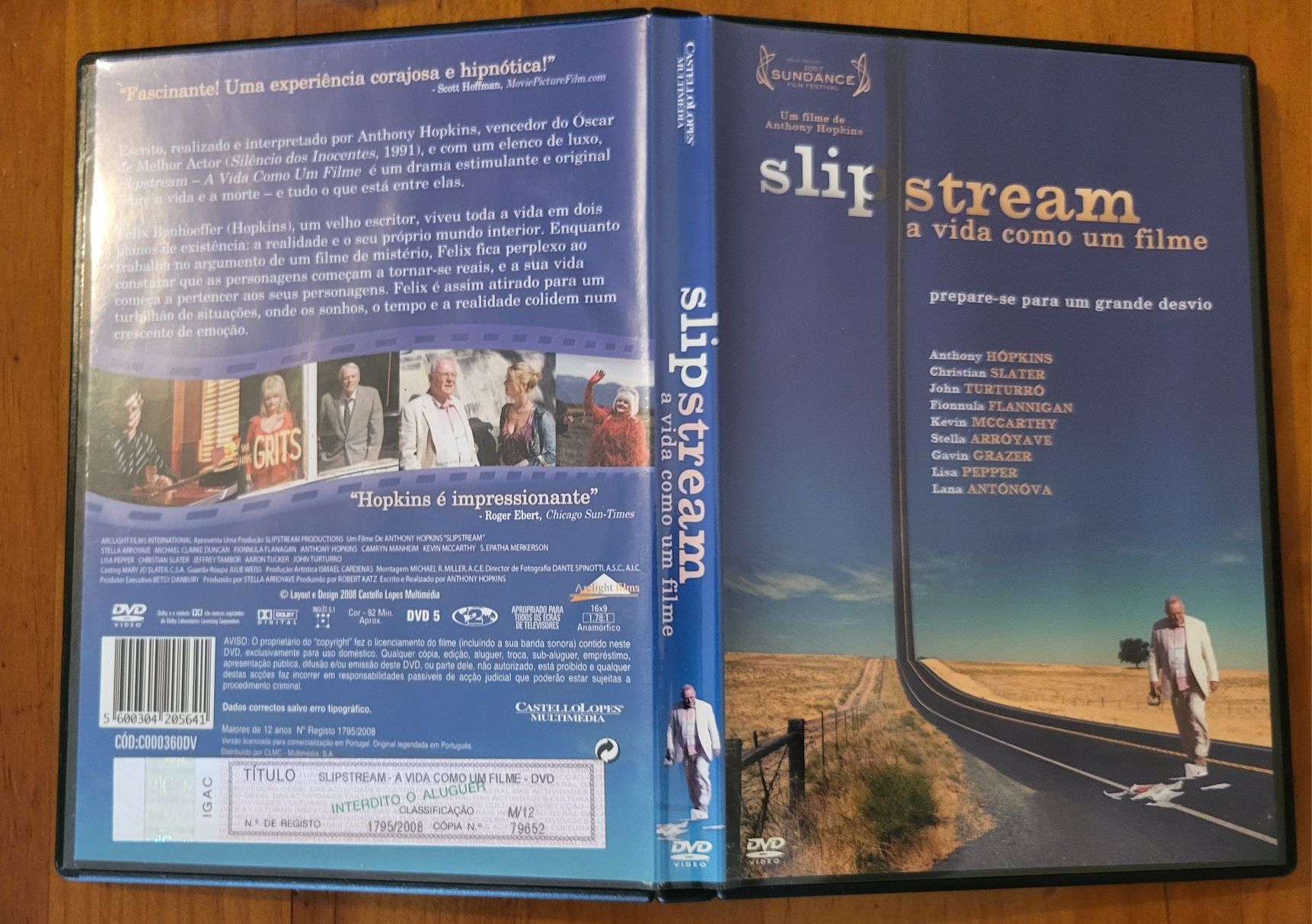 DVD slipstream - a vida como um filme