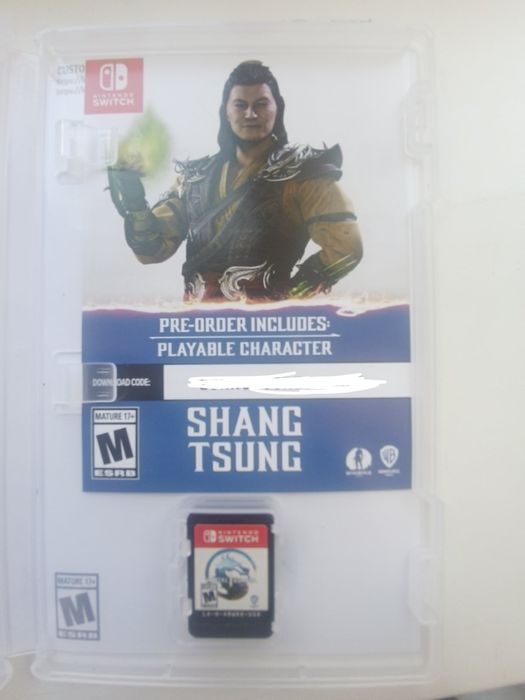 Продам игру mortal kombat 1 для nintendo switch