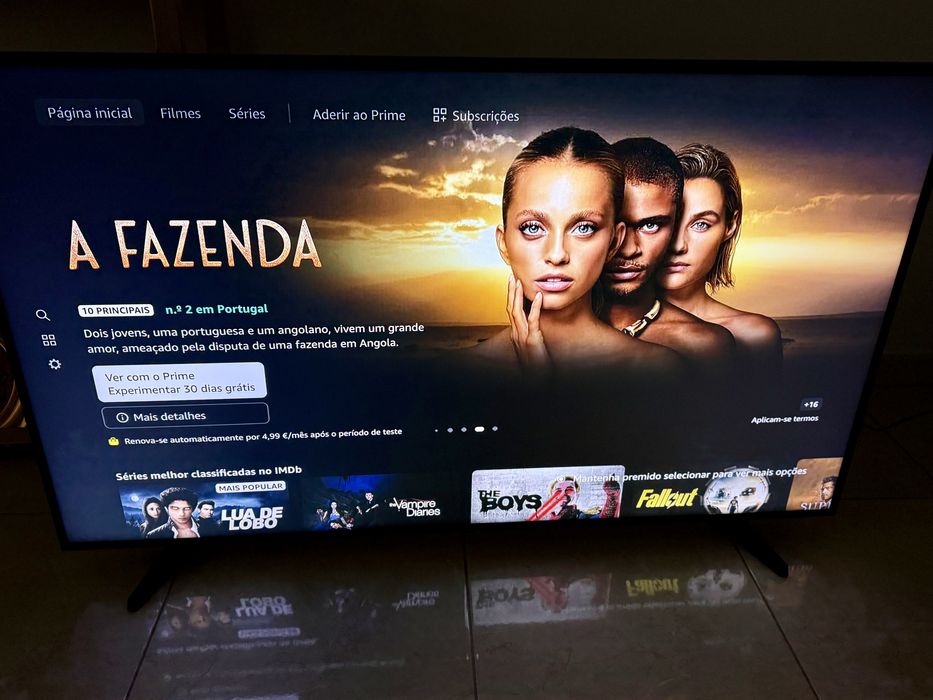 Vendo televisao samsung 4k