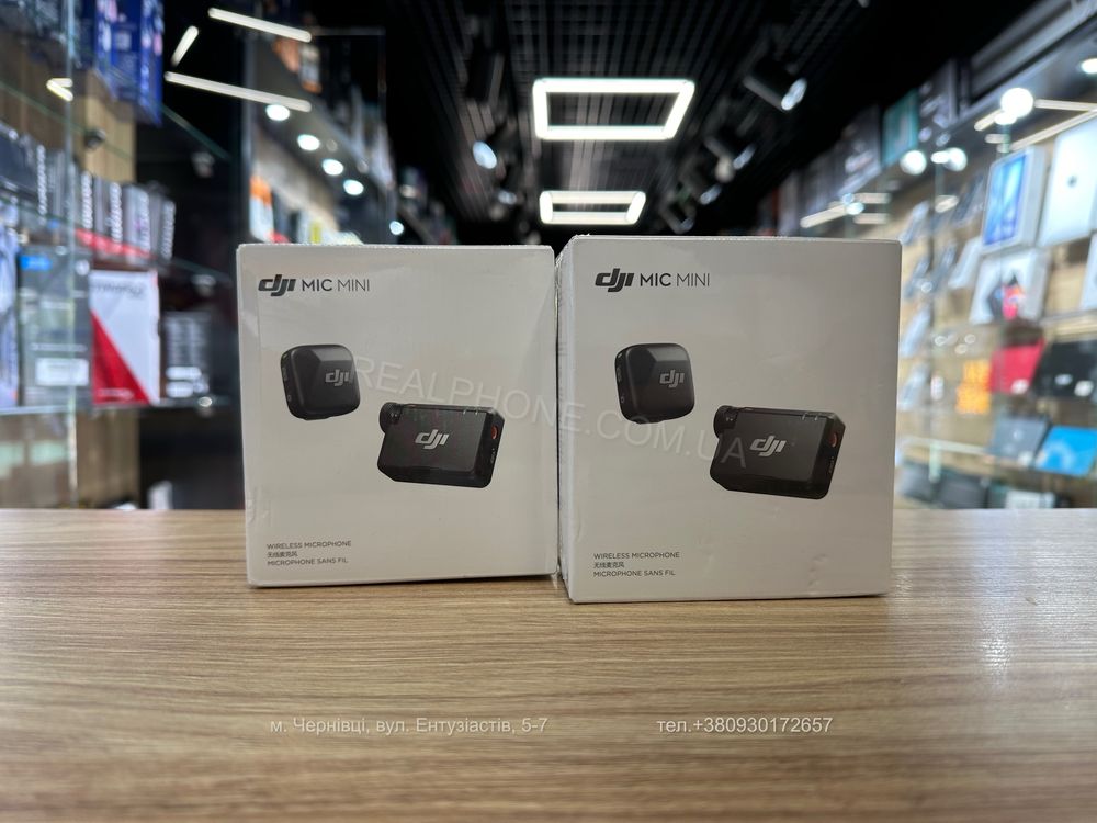 Мікрофонна радіосистема DJI Mic Mini 1 TX + 1 RX (CP.RN.00000432.01)