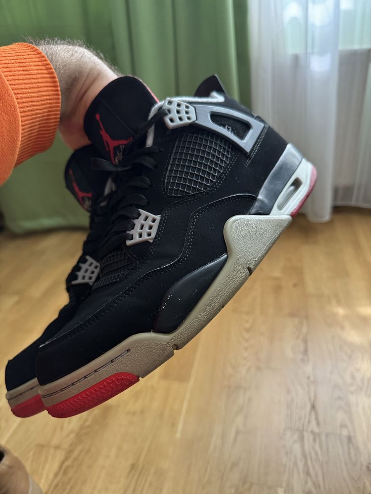 Air jordan retro 4 bred 11,5 us