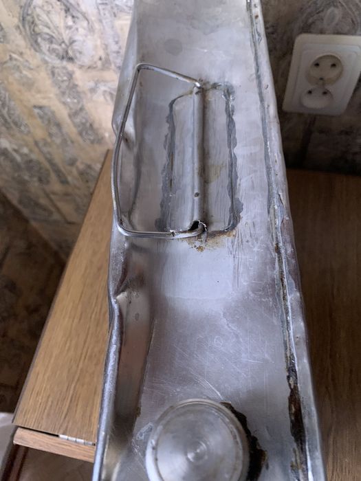 Канистра "Дипломат" из нержавейки.