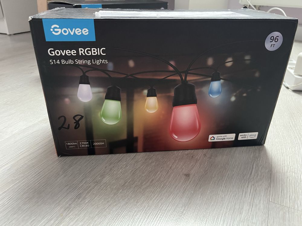 Lampki na zewnatrz 30 metrow