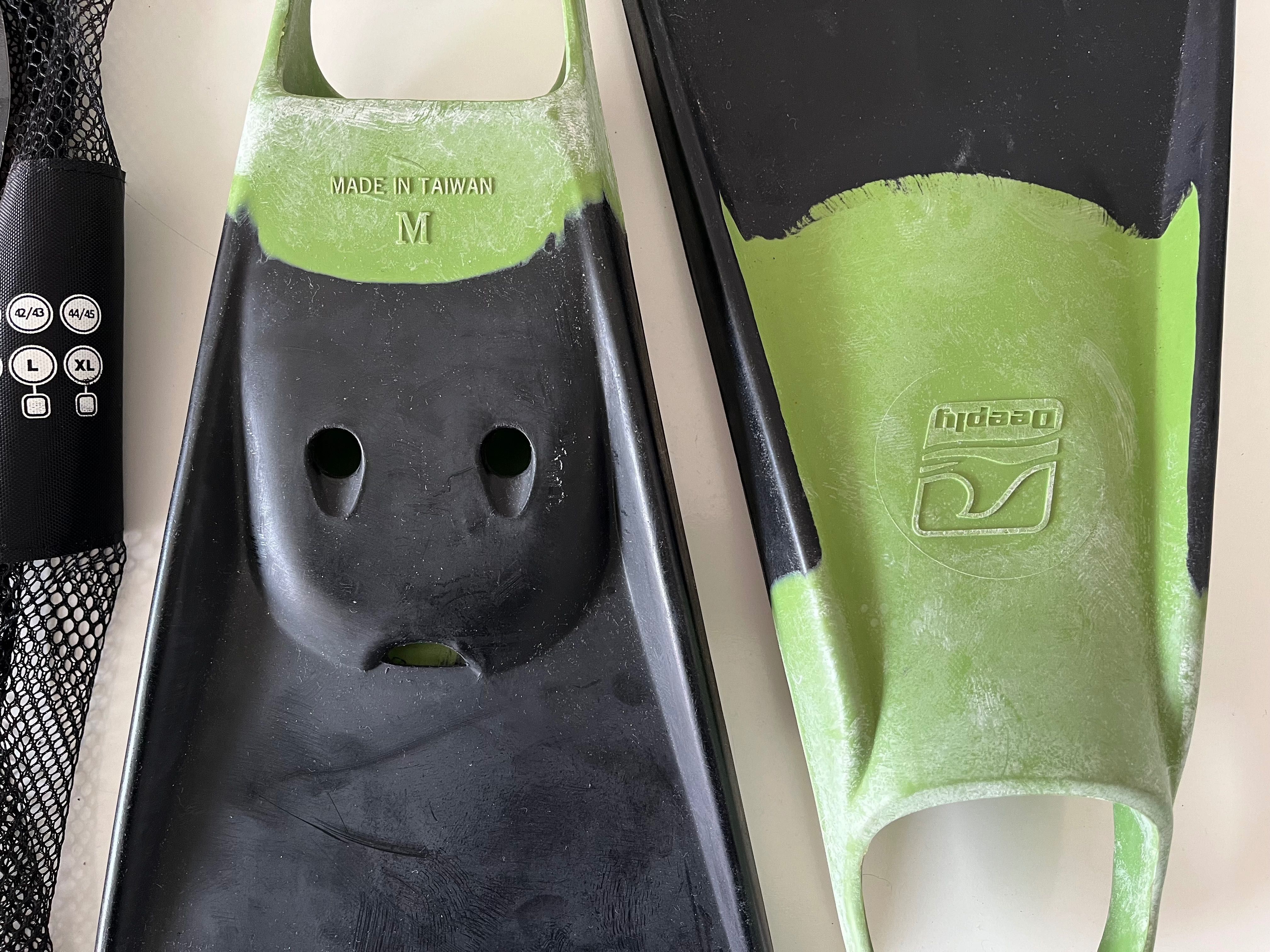 Pés de pato bodyboard Deeply