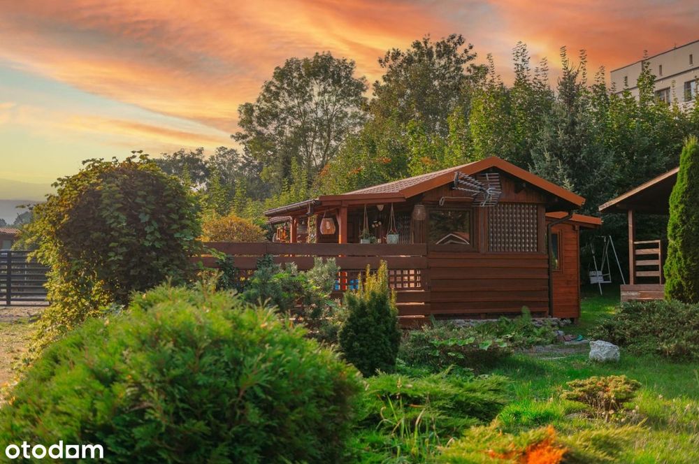 Uroczy domek letniskowy Czerwona Róża