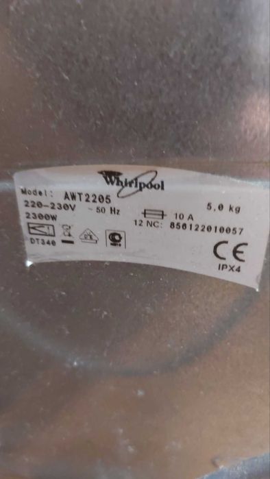 Пральна машина Whirlpool