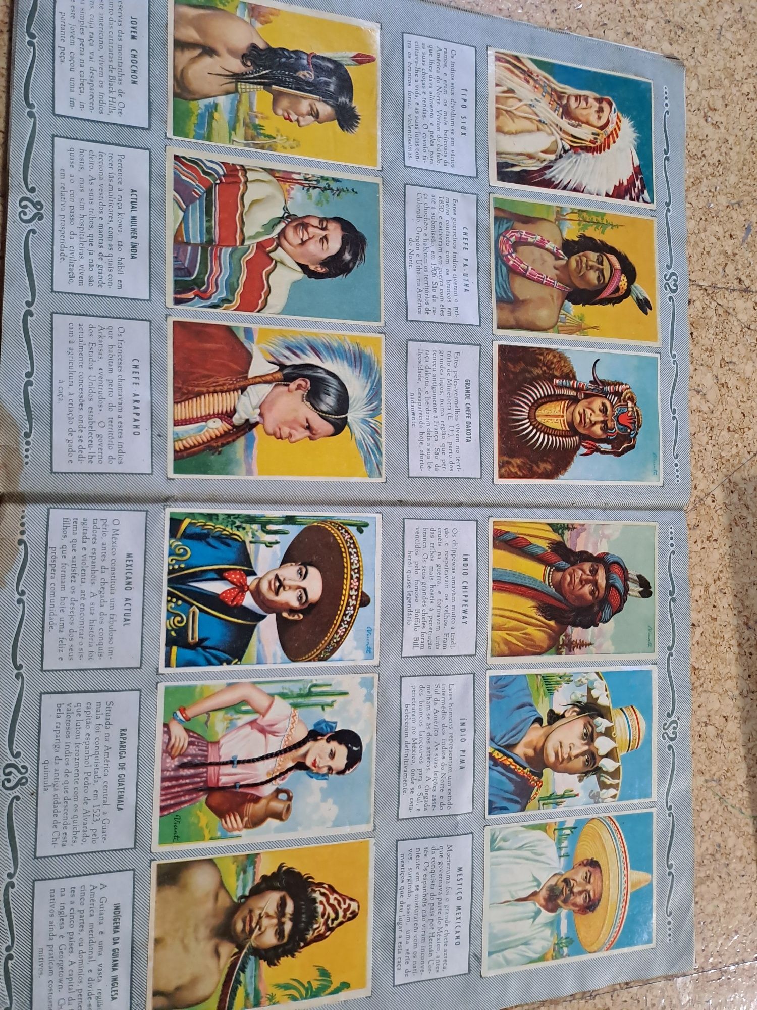 Cadernetas cromos completas